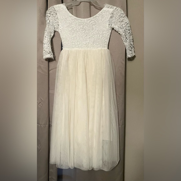 Girls Flower Girl Dess - Picture 1 of 1